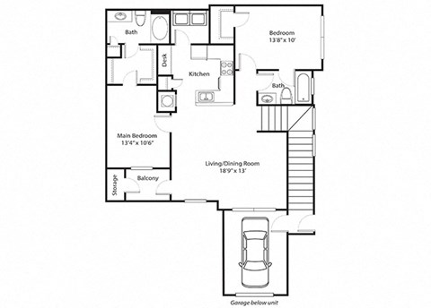 Wimberly 2x2 floor plan